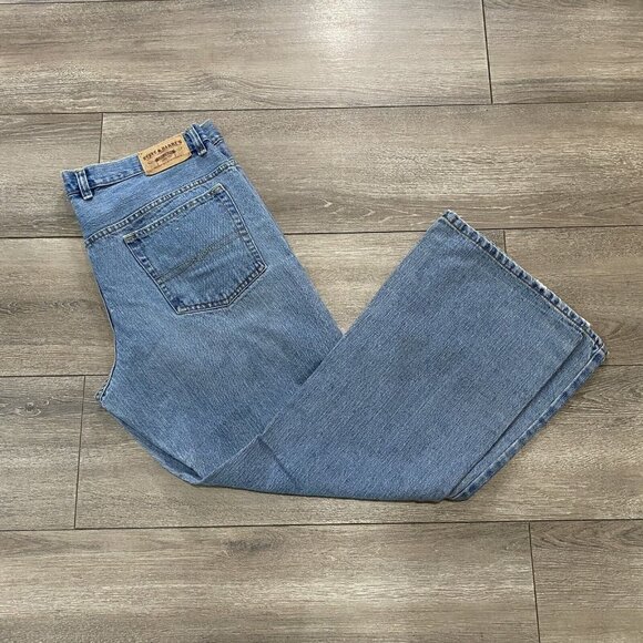 Steve & BARRY'S Flared Jeans Size 16 Woman’s Denim Short Blue - Picture 7 of 7